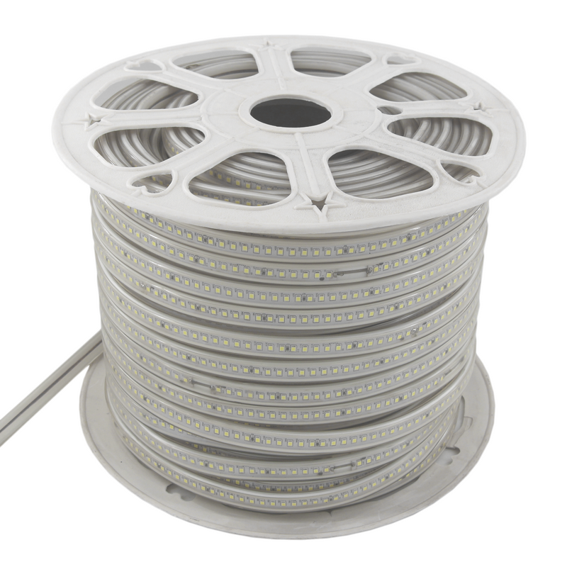 Светодиодная лента Apeyron Стандарт 220В 2835 8Вт/м 3000К 50м IP65 17-41