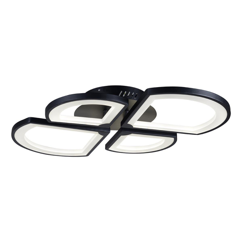 Потолочная светодиодная люстра iLedex River X024-4 BK УЦ