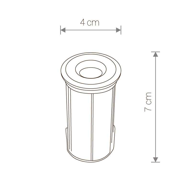 Ландшафтный светодиодный светильник Nowodvorski Picco Led 9106