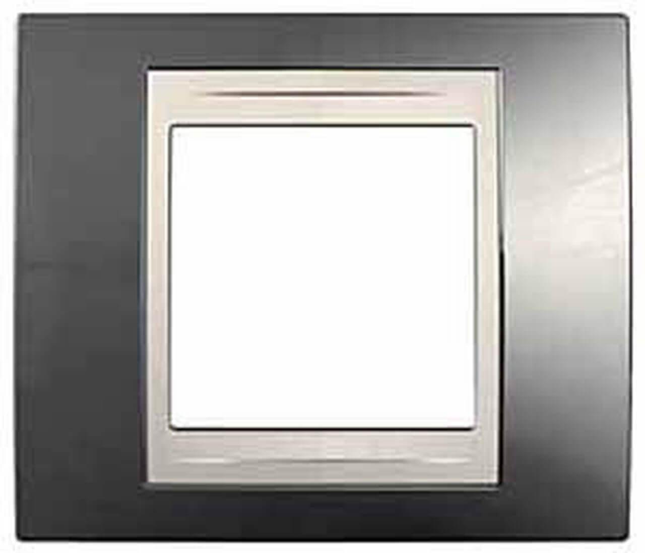 Рамка 1-постовая Schneider Electric Unica Хамелеон MGU6.002.25