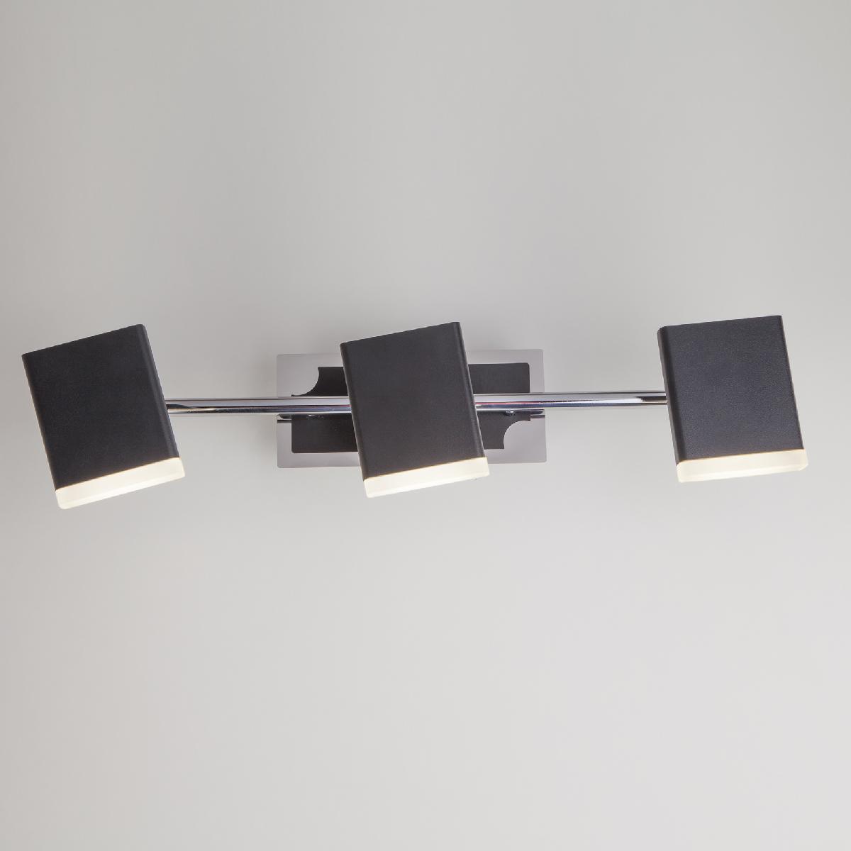 Настенный светодиодный светильник Eurosvet Collin 20000/3 черный