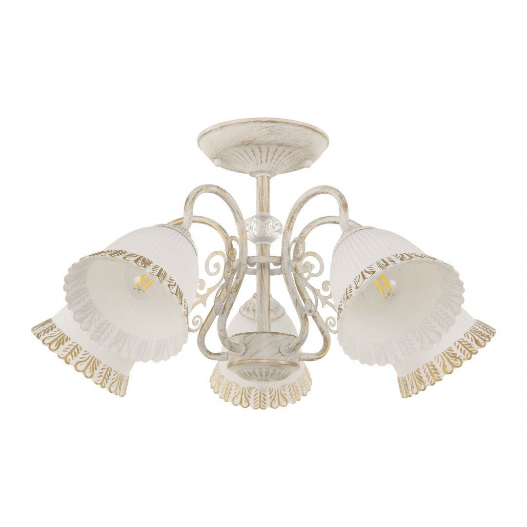 Потолочная люстра Arte Milano 340800/5 WT+G
