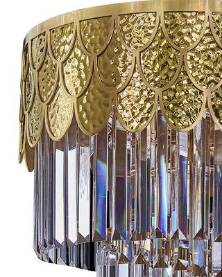 Подвесная люстра Lumien Hall Делис 3012/13P-TGD-CL