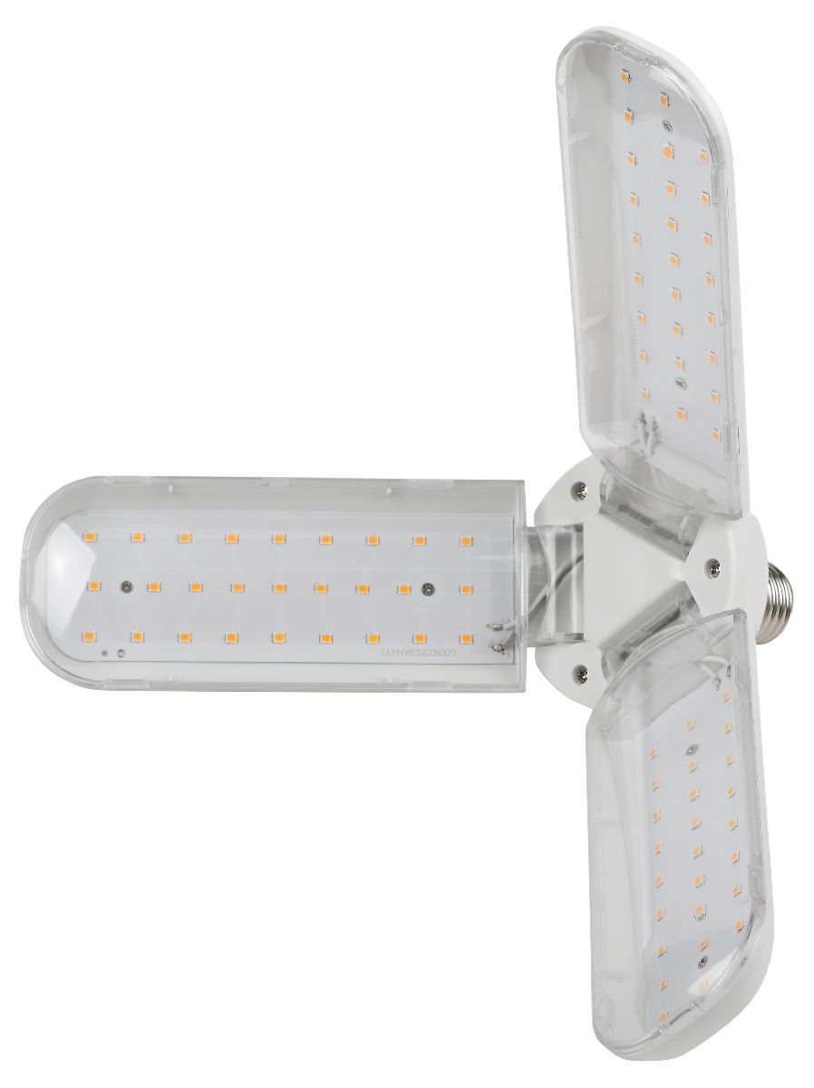 Фитолампа для растений светодиодная Эра E27 24W 3800K FITO-24W-Ra90-E27-FOLD Б0057285