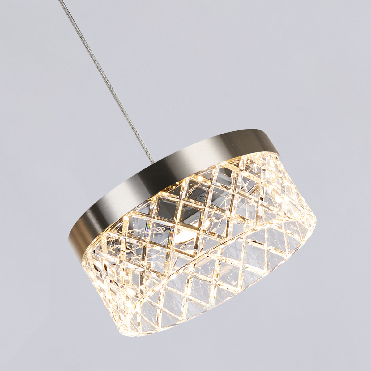 Подвесной светильник Delight Collection MD21020075 MD21020075-1A satin nickel