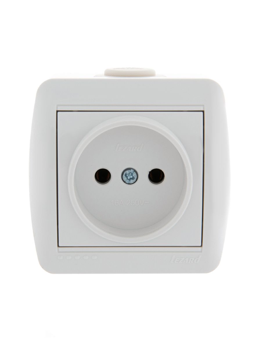 Розетка б/з Lezard Nata 710-0200-121