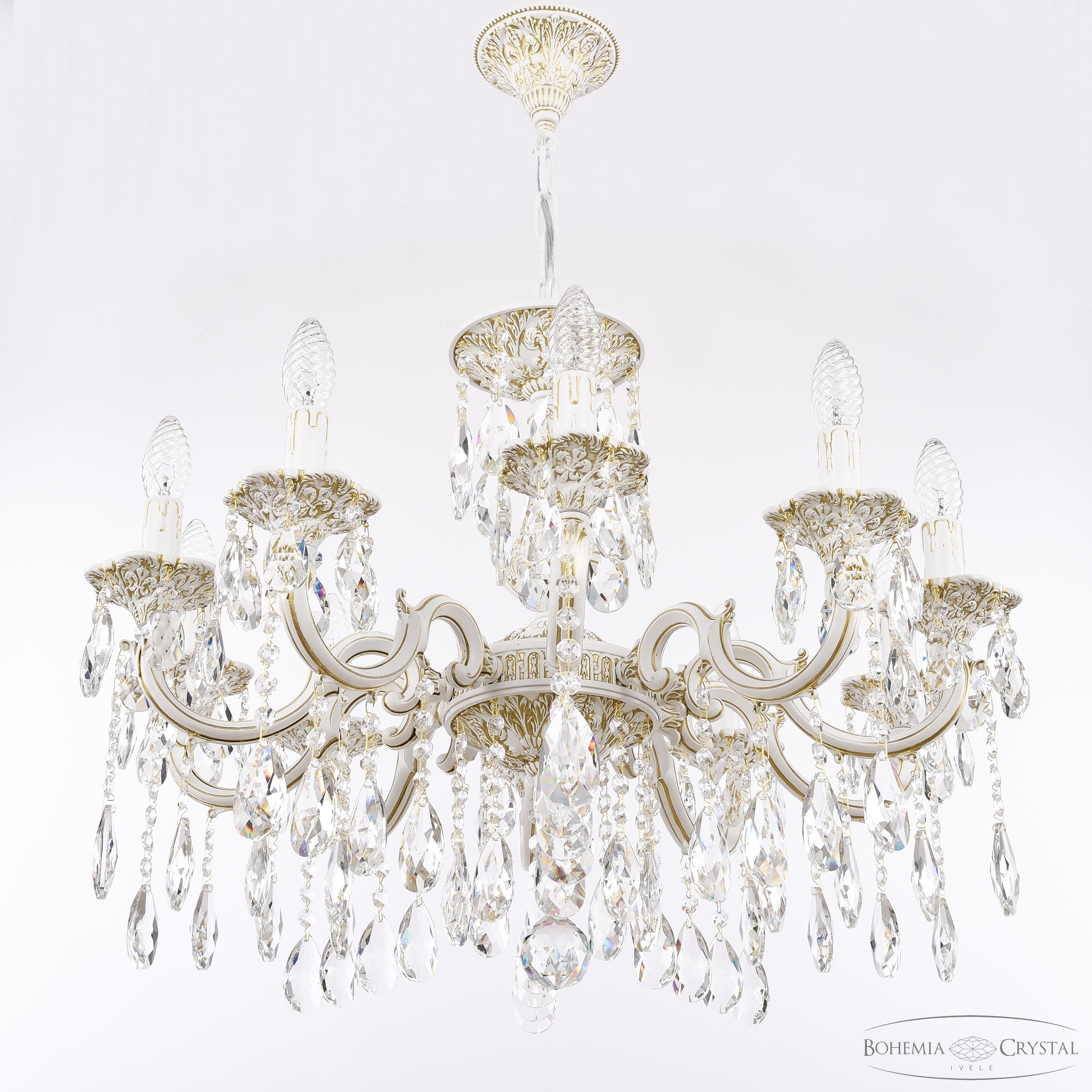 Подвесная люстра Bohemia Ivele Crystal AL78101/10/210 A WMG