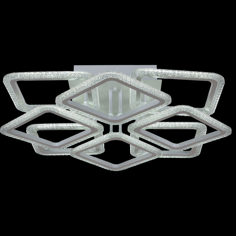 Потолочная люстра Reluce 08428-0.3-4+4C WH