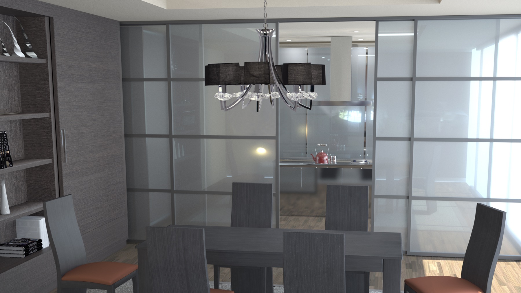 Подвесная люстра Mantra Akira 0780