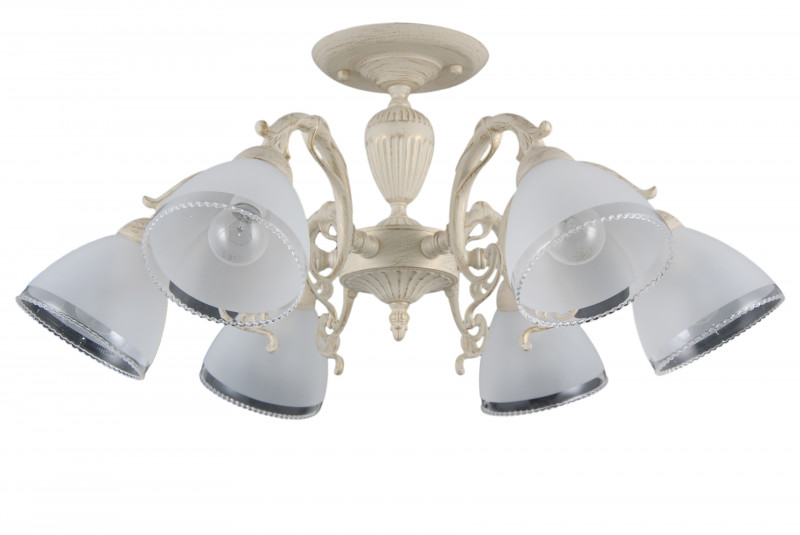 Люстра на штанге Natali Kovaltseva 79010/6C BEIGE GOLD