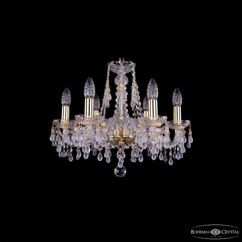 Подвесная люстра Bohemia Ivele Crystal 1410/6/160 G V0300