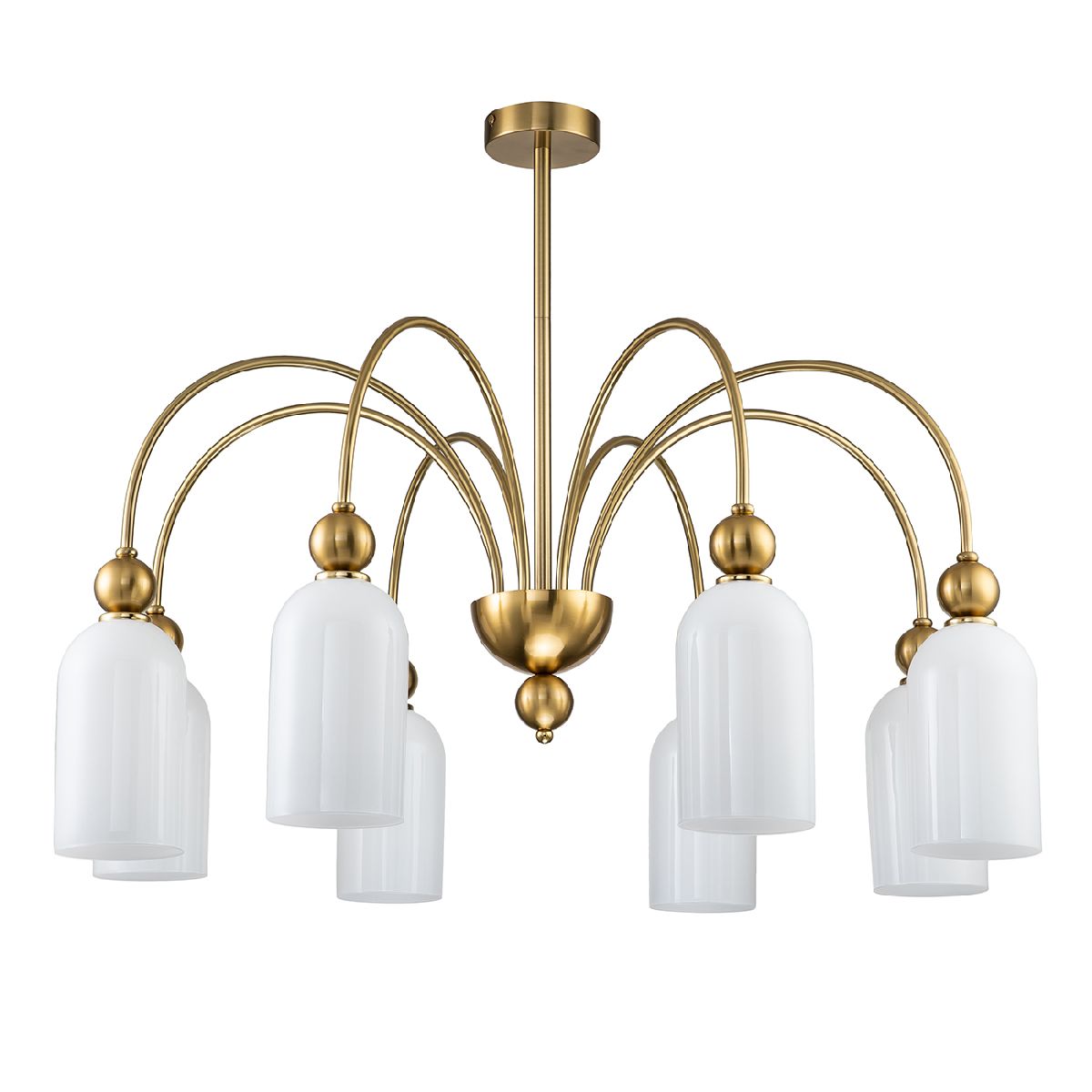 Люстра на штанге Escada Ode 686/8PL Copper