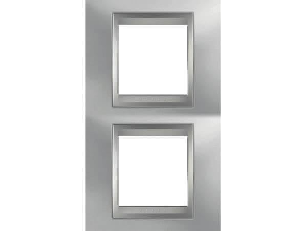 Рамка 2-постовая вертикальная Schneider Electric Unica Top MGU66.004V.038