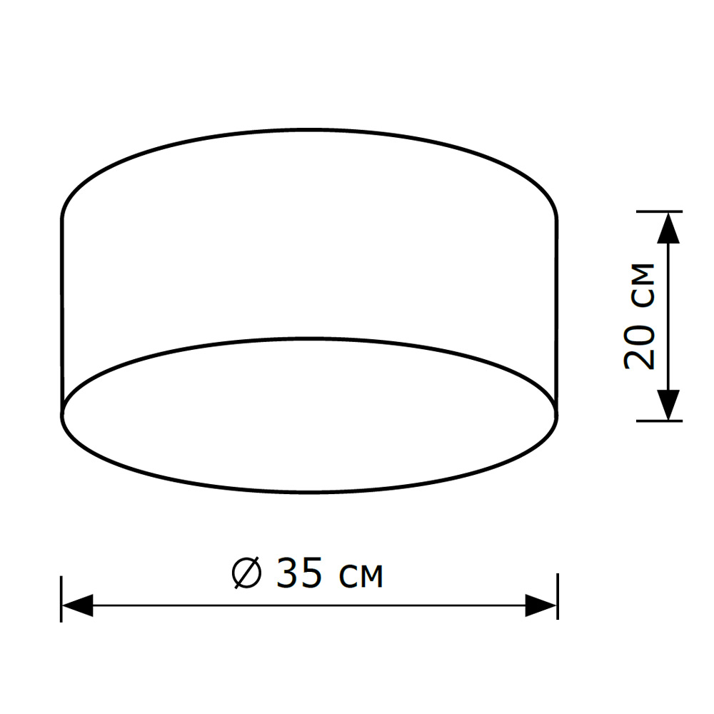 Потолочный светильник LightHall Camerona 35 LH022007