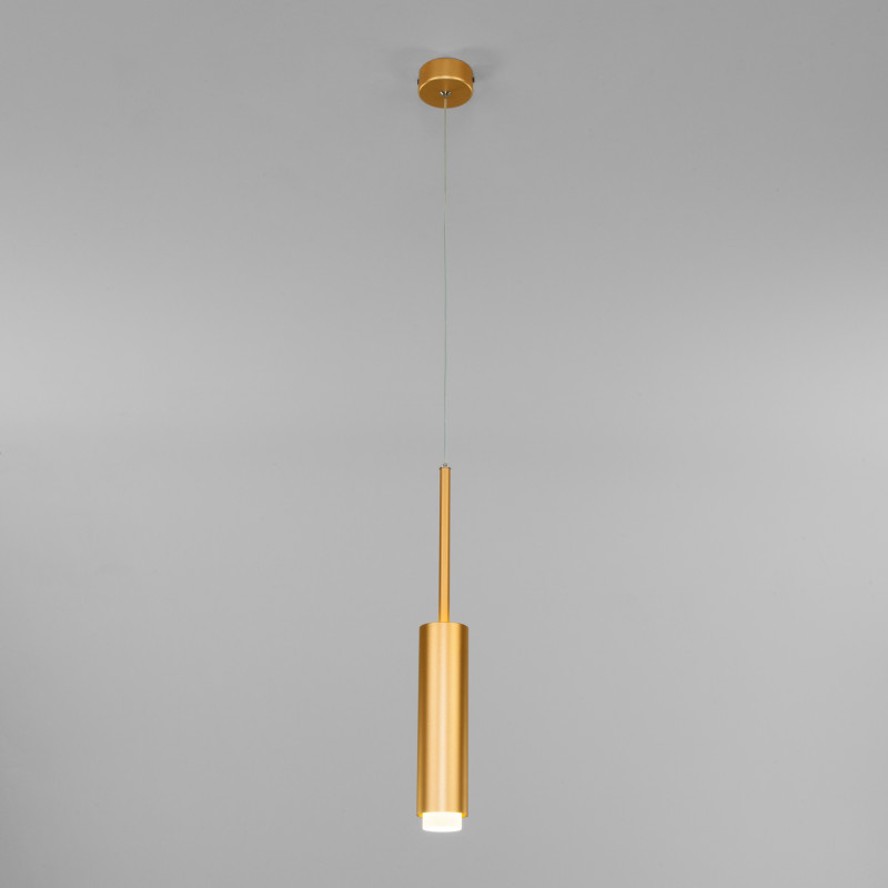 Подвесной светильник Eurosvet Dante 50203/1 LED матовое золото