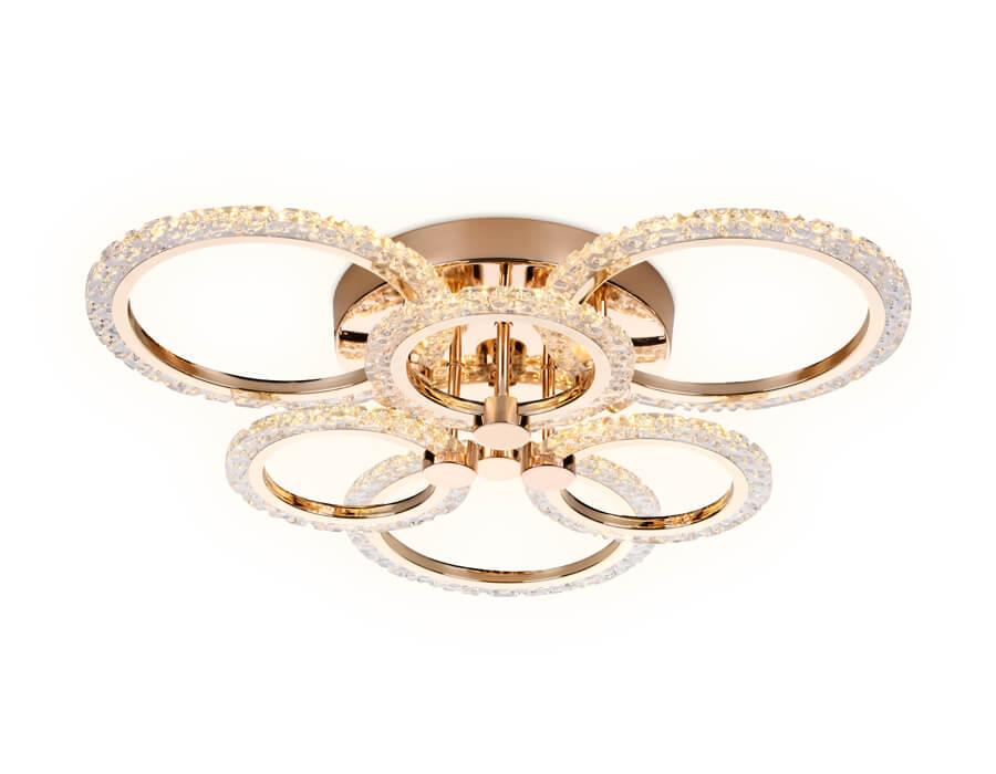 Потолочная светодиодная люстра Ambrella Light Acrylica Original FA418