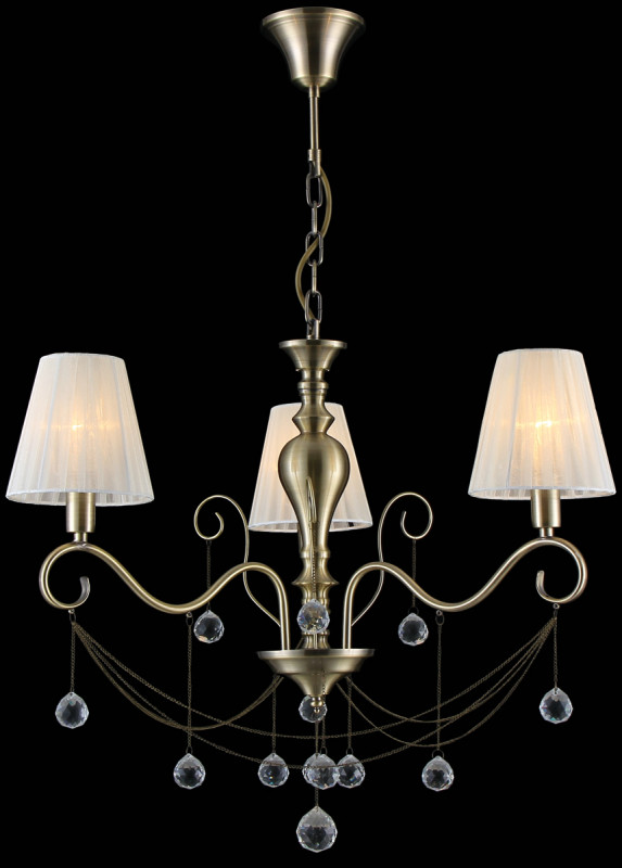 Подвесная люстра Natali Kovaltseva MONZA I 70075-3C ANTIQUE