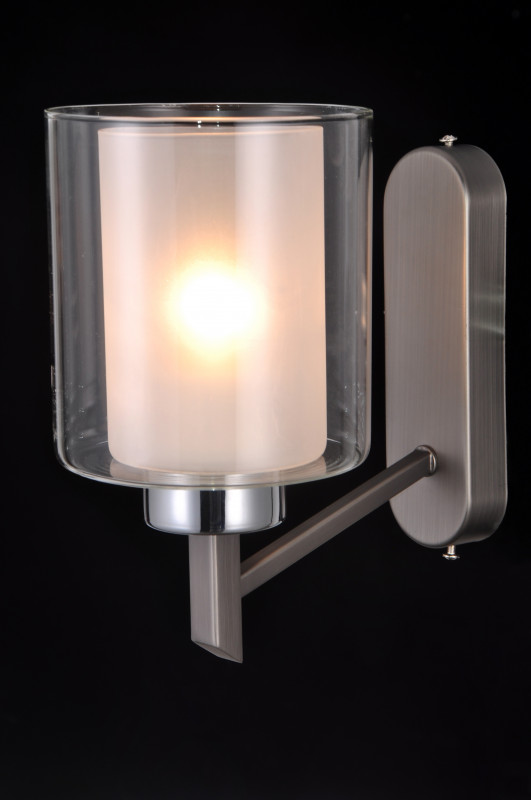 Бра Natali Kovaltseva DOUBLE 81049-1W ANTIQUE SILVER