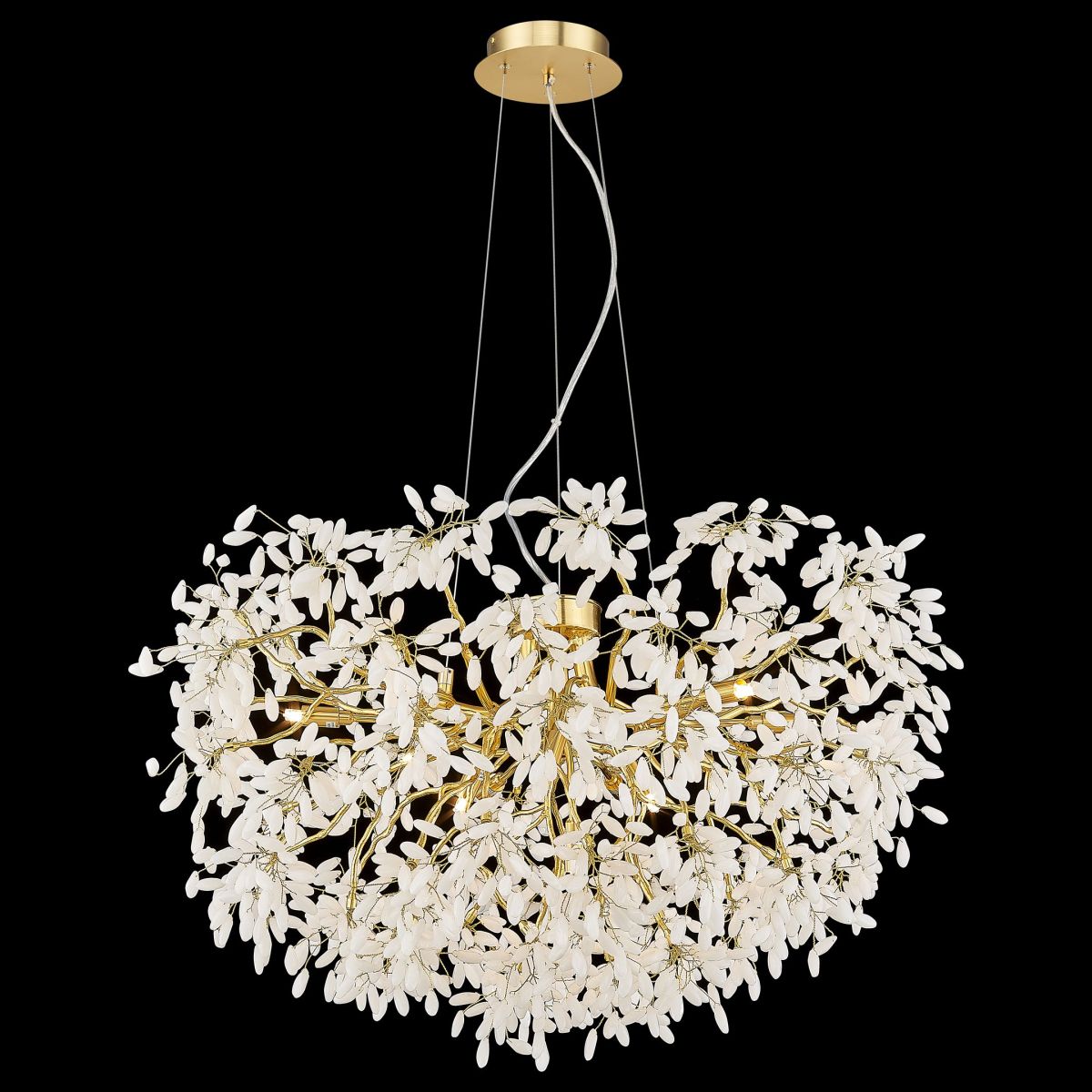 Подвесная люстра флористика Wertmark Dorothy WE193.13.403