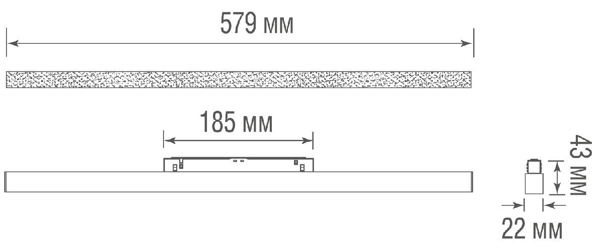 Трековый светильник Donolux Line DL20293TW25WTuya