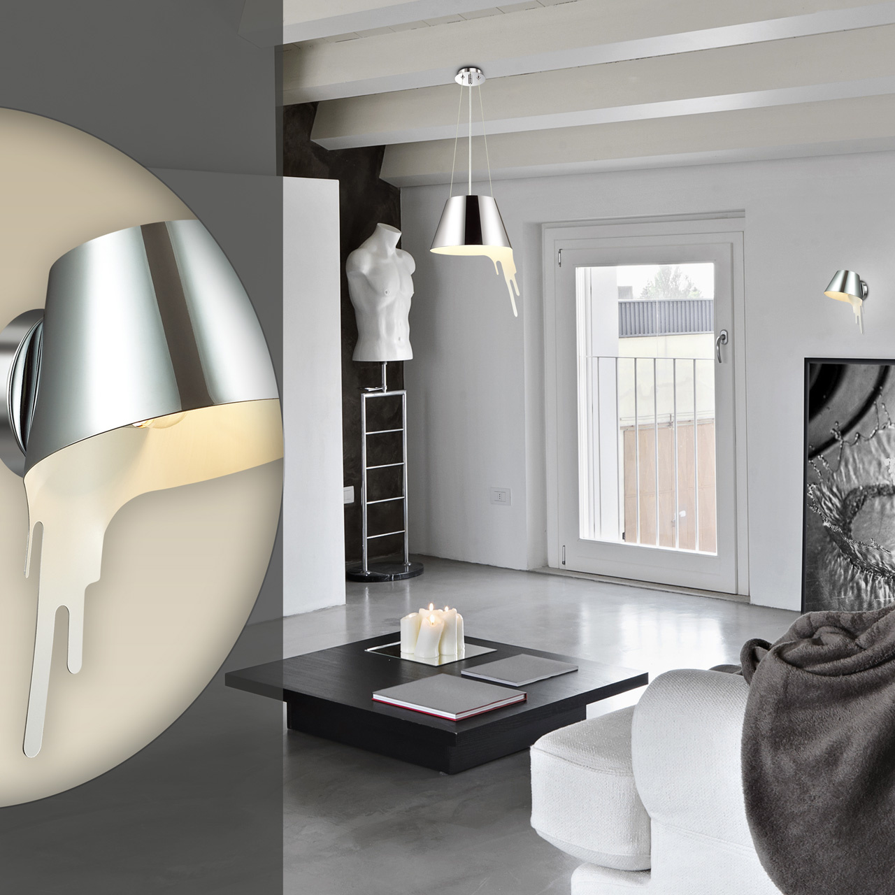 Бра Odeon Light Maestro 3977/1W