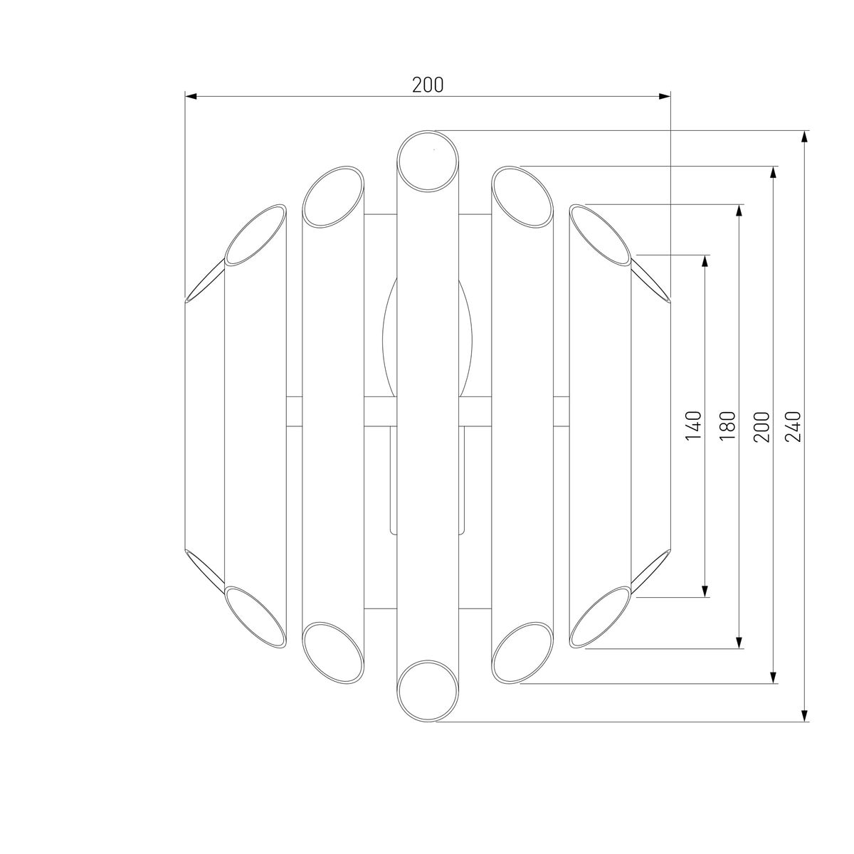 Настенный светильник Bogates Castellie 361/1