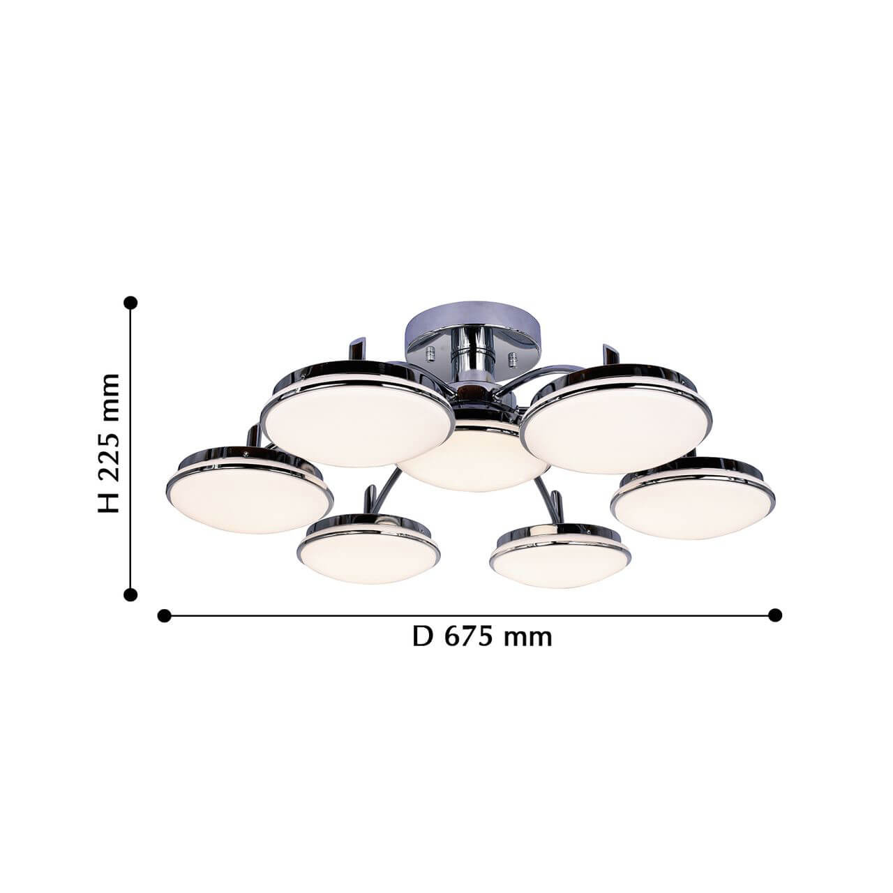 Потолочная светодиодная люстра F-Promo Ledante 2472-7P