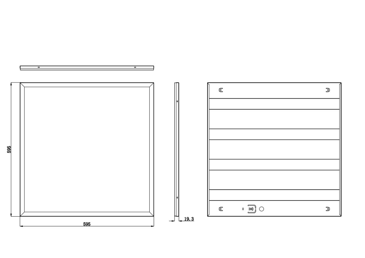 Светодиодная панель Эра SPO-6-36-6K-P-EM Б0065299