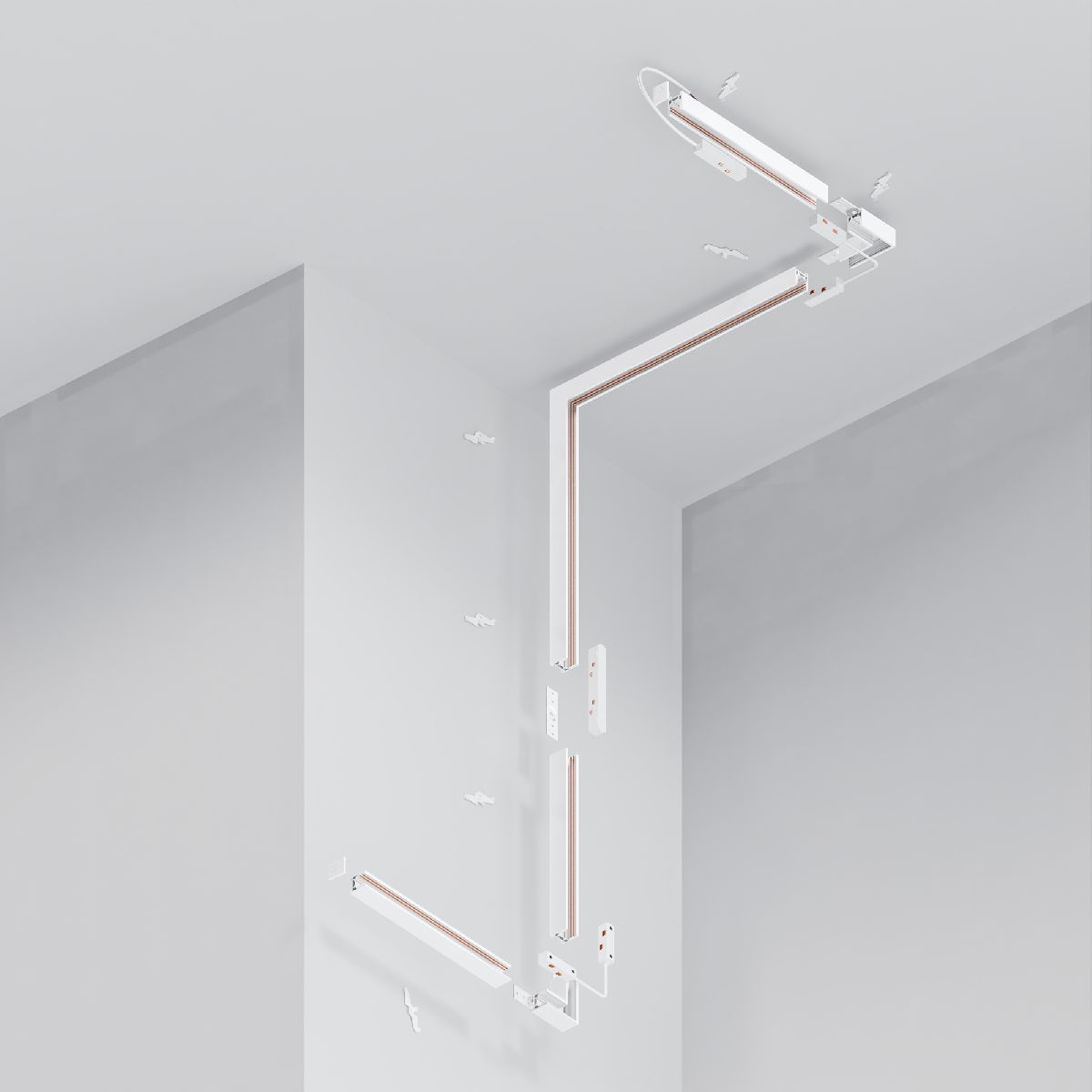 Шинопровод магнитный накладной Maytoni Exility TRXM034-412W