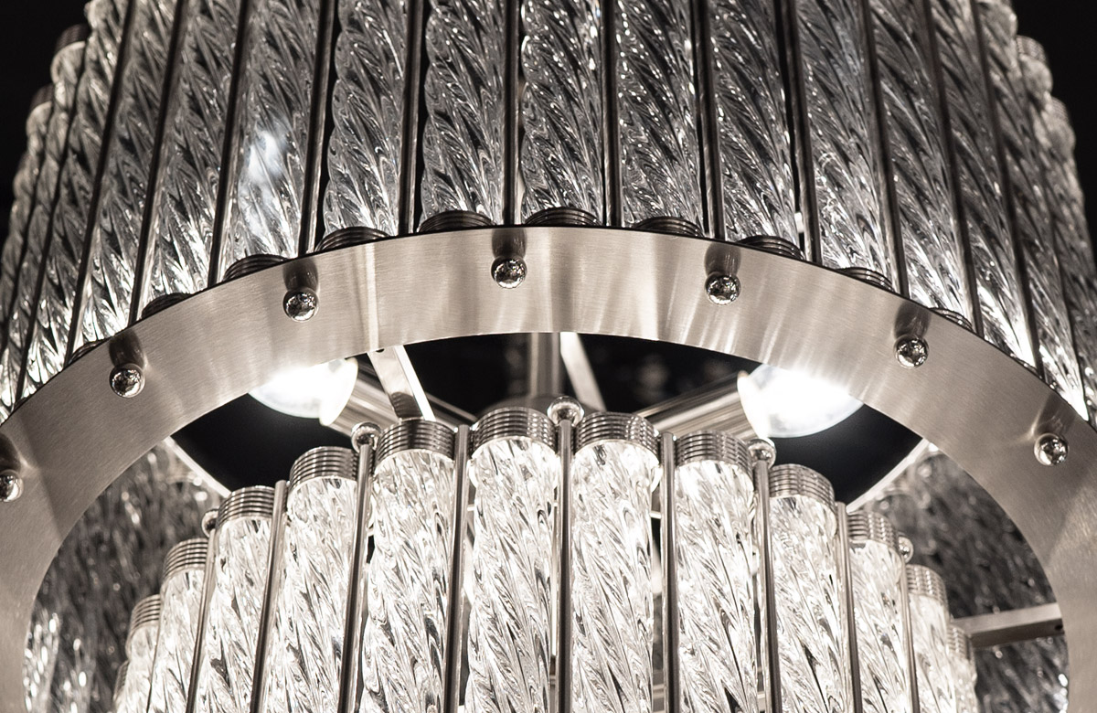 Подвесная люстра Delight Collection Tiziano KG0907P-6 nickel