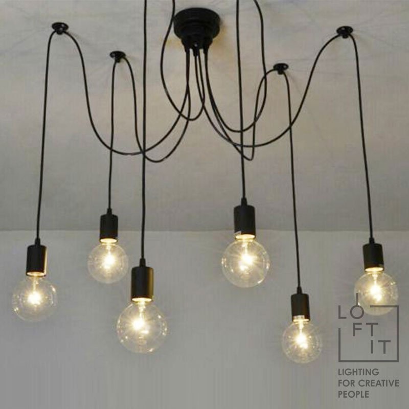 Люстра-паук LOFT IT Spider Loft1162/6