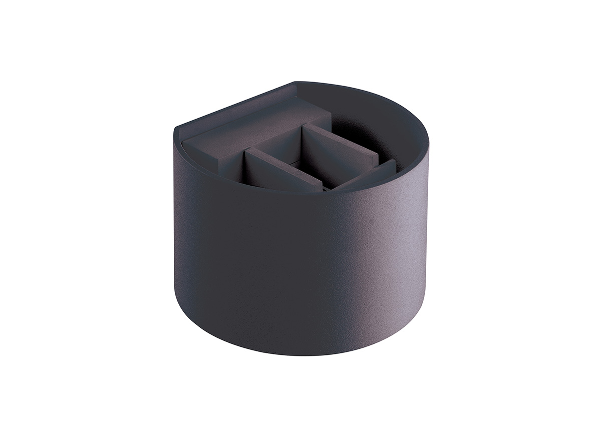 Уличный настенный светильник Donolux Twizzle DL18420Black Sp