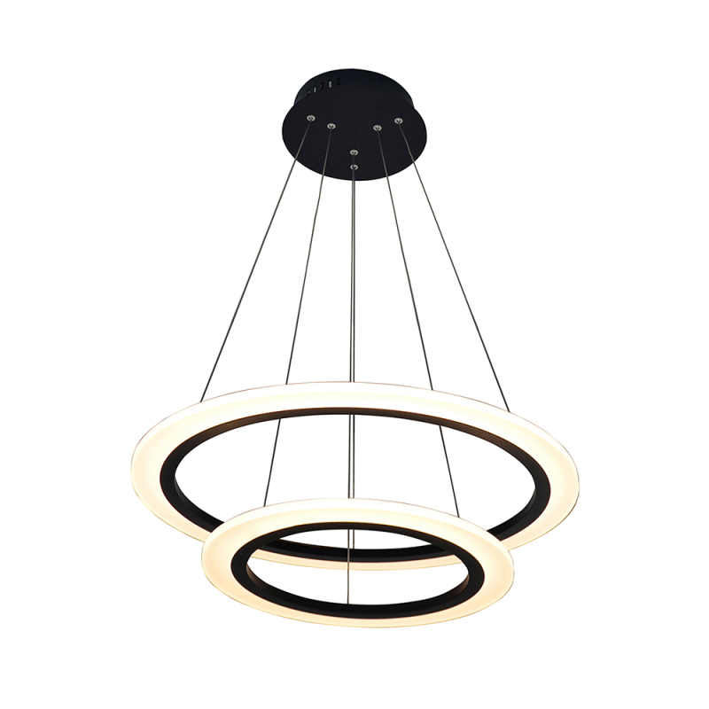 Подвесная люстра Zumaline FLAT CIRCLE L-CD-660-BL