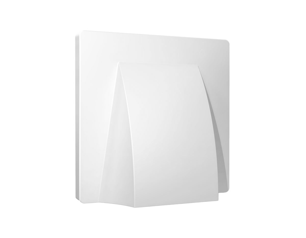 Лицевая панель Alfa (Белый матовый) для вывода кабеля Quant Ambrella Volt AP1358