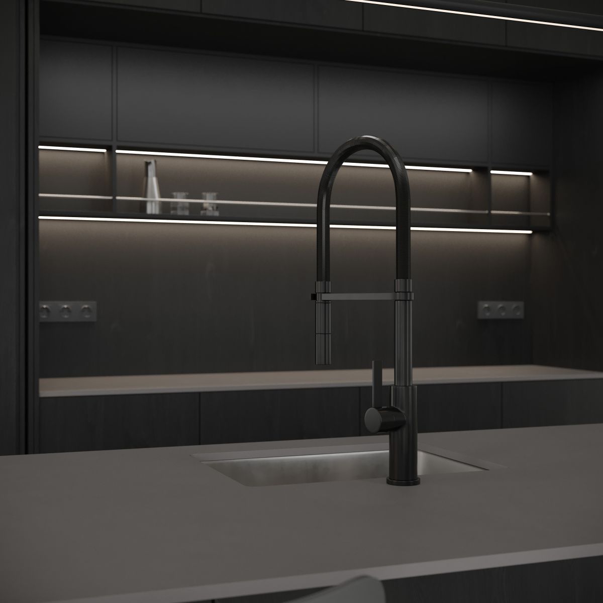 Накладной угловой внутренний профиль для светодиодной ленты Hesby Lighting Line HSBL_0197