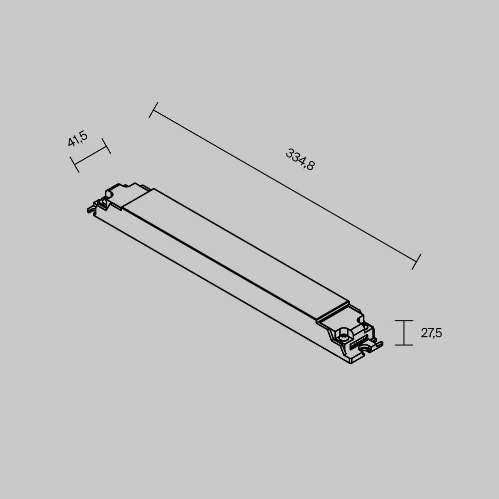 Источник напряжения Maytoni Dali 200Вт DC24В IP20 725009