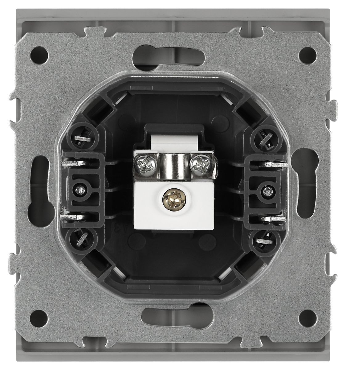 Розетка Эра Arktik 16-3101-03 TV одиночная алюминий Б0070466