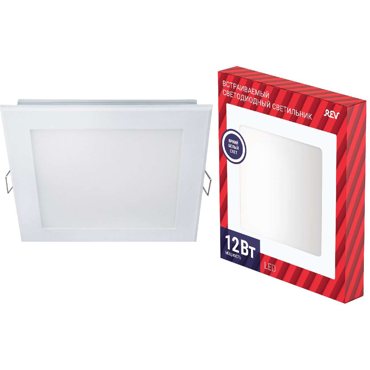 Встраиваемый светильник REV Superslim Quadro 28981 4