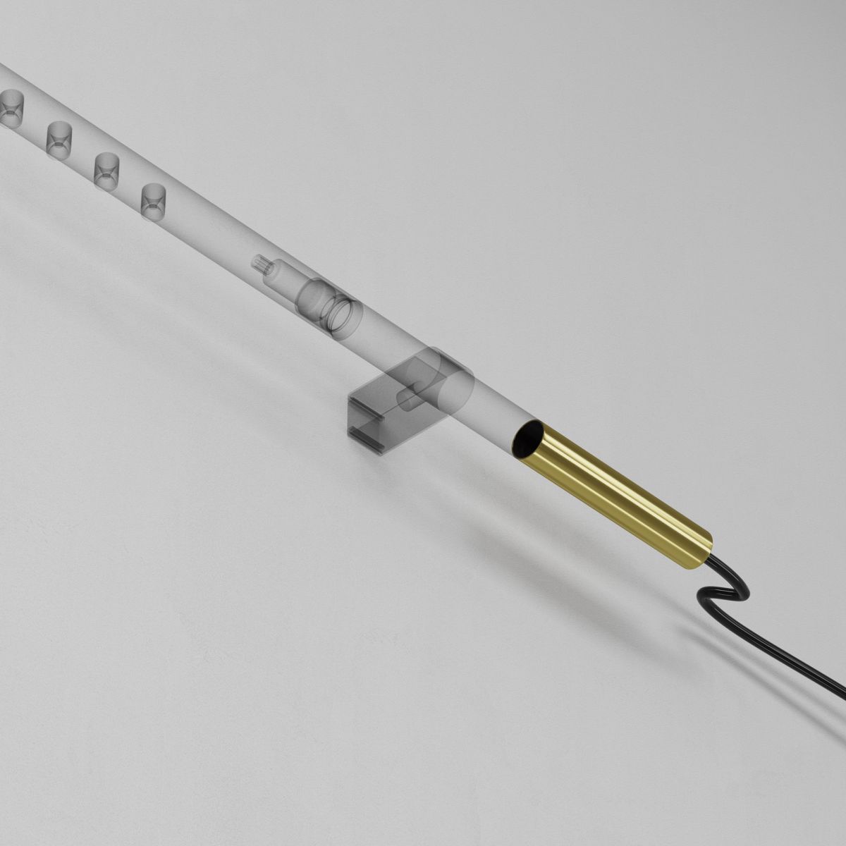 Заглушка с питанием для штанговой системы Maytoni Axity CA003EC-BS