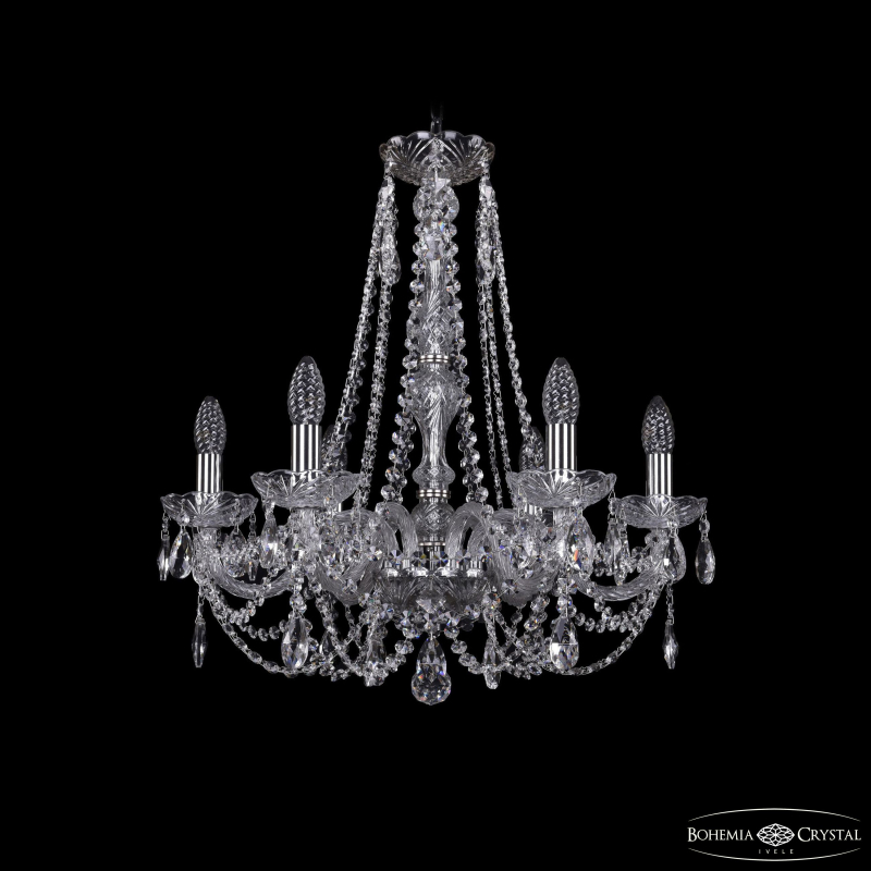 Подвесная люстра Bohemia Ivele Crystal 1406/6/195/h-58 Ni