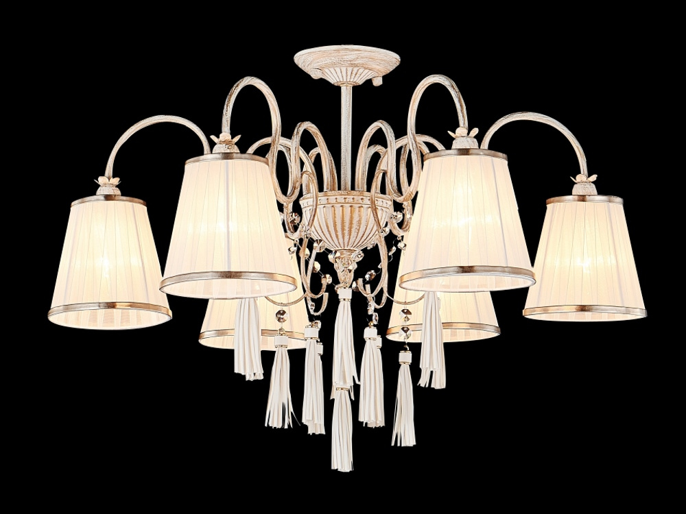 Потолочная люстра Crystal Lux OFELIA SP-PL6 WHITE