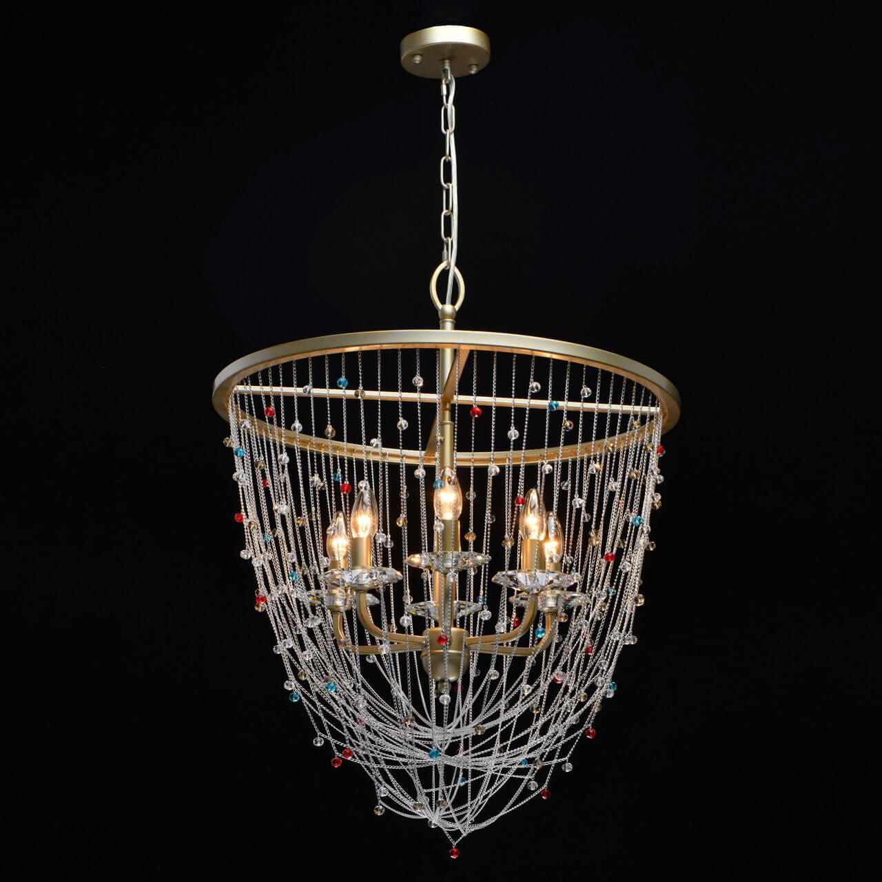 Подвесная люстра Chiaro Валенсия 7 299011906