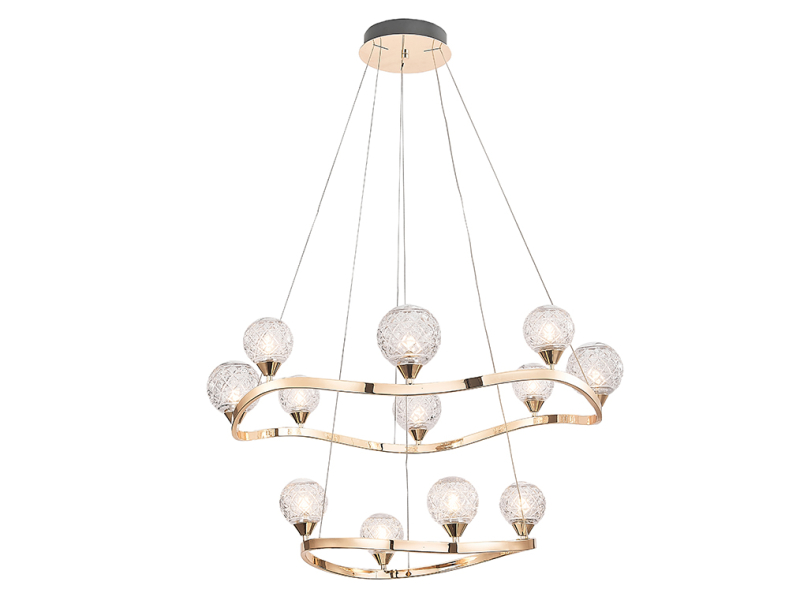 Подвесная люстра Newport 3812/S gold new М0065484