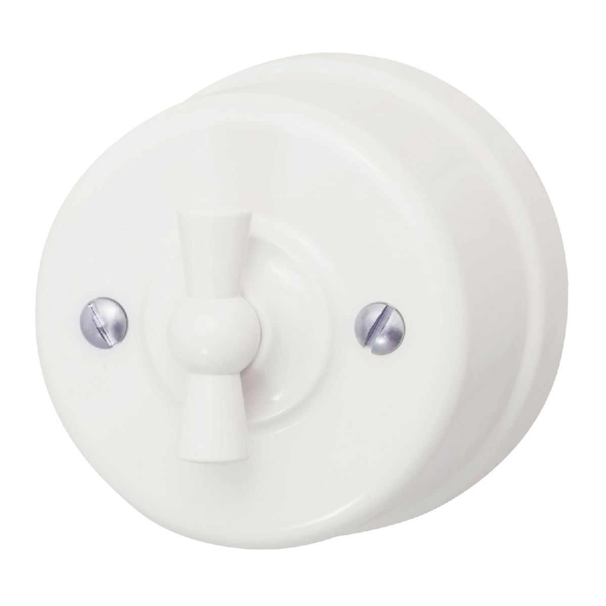 Выключатель двухклавишный Bironi Лизетта B1-202-211