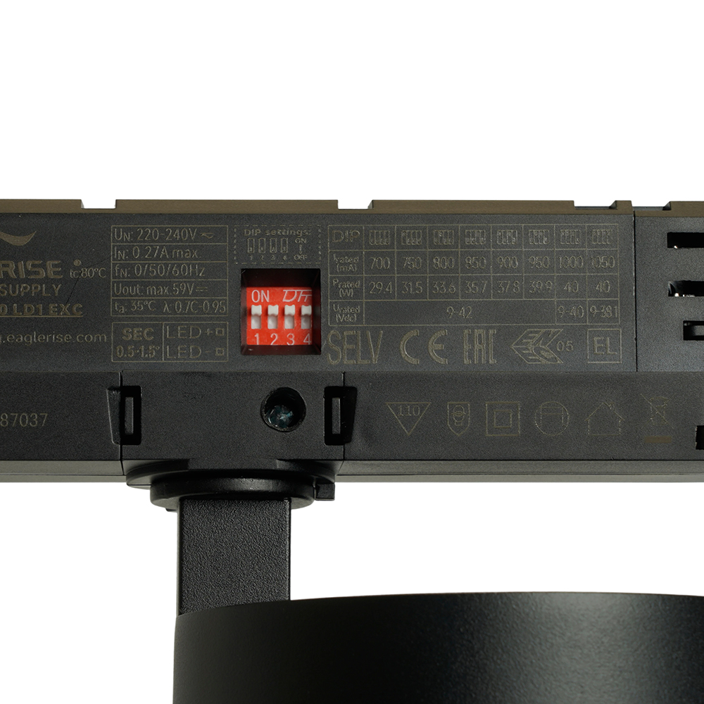 Трековый трехфазный светильник Feron TR Reflex 52059