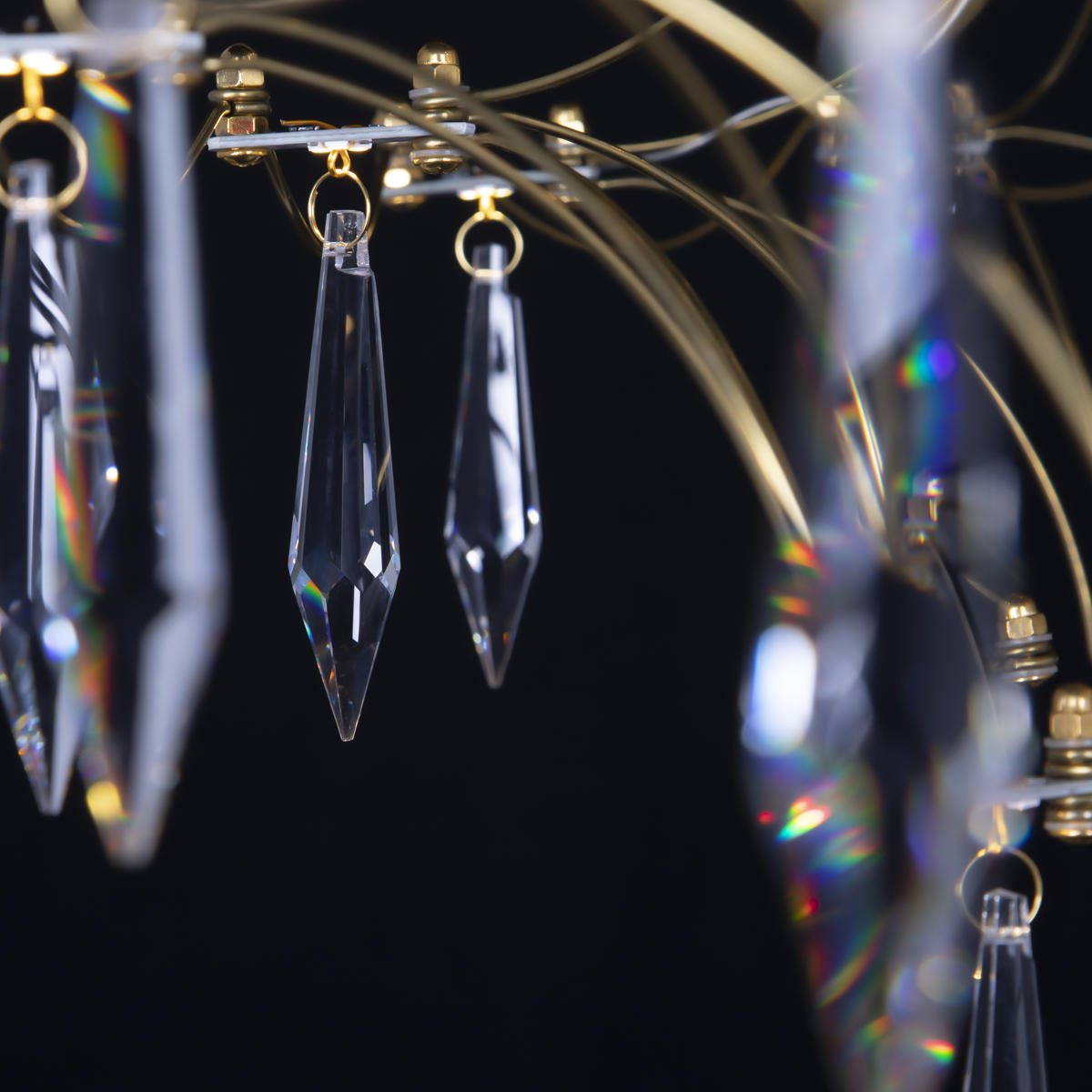 Подвесная люстра Loft IT Mira 10259/1000 Gold Asfour