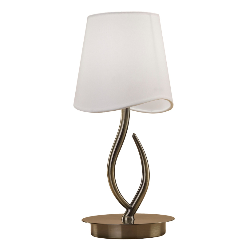 Настольная лампа Mantra Ninette Antique Bras 1925