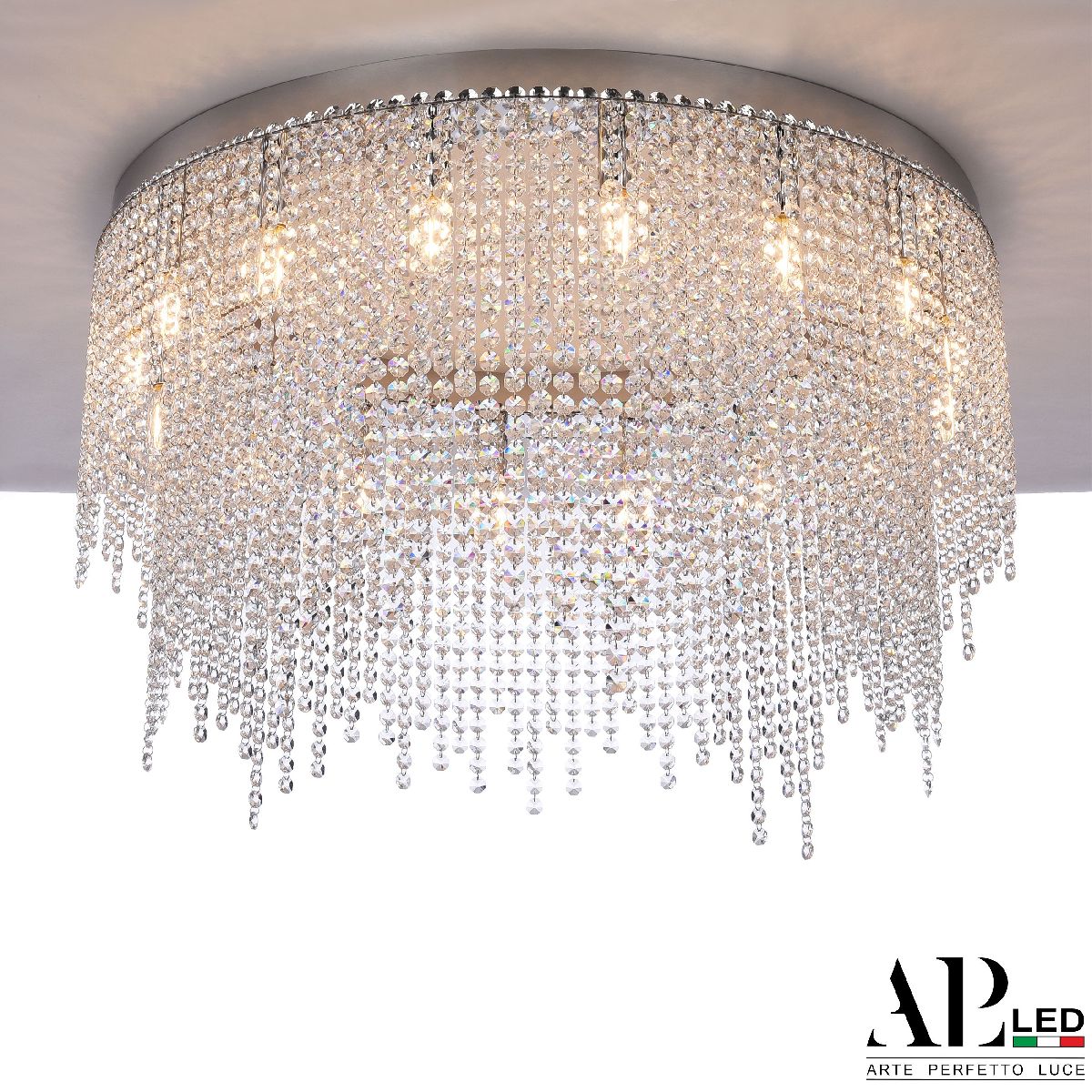 Потолочная люстра Arte Perfetto Luce Sicilia SH02.73.D.Ni.E14.PK