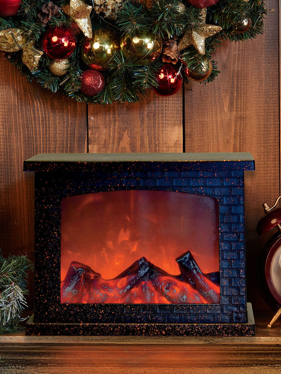 Фигурка светодиодная «Камин» Uniel (UL-00007291) ULD-L2821-005/DNB/Red Brown Fireplace