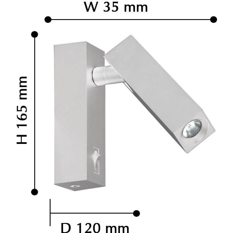 Светодиодный спот Favourite Eckig 2402-1W